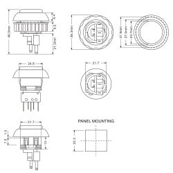 Illuminated Pushbutton, Video Game Spare Parts