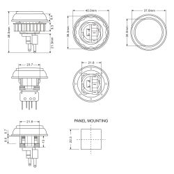 Illuminated Pushbutton, Video Game Spare Parts