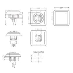 Illuminated Pushbutton, Video Game Spare Parts