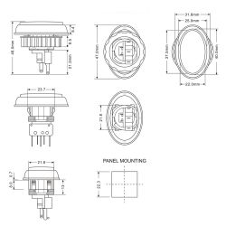 Illuminated Pushbutton, Video Game Spare Parts