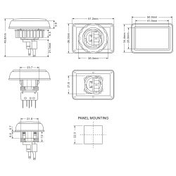 Illuminated Pushbutton, Video Game Spare Parts