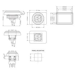 Illuminated Pushbutton, Video Game Spare Parts