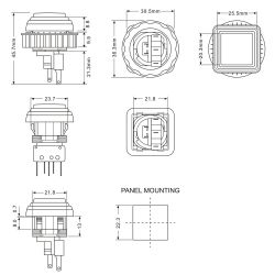 Illuminated Pushbutton, Video Game Spare Parts