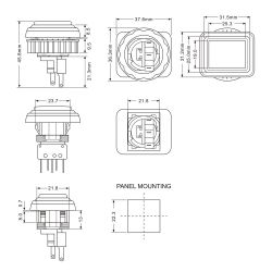 Illuminated Pushbutton, Video Game Spare Parts
