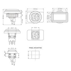 Illuminated Pushbutton, Video Game Spare Parts