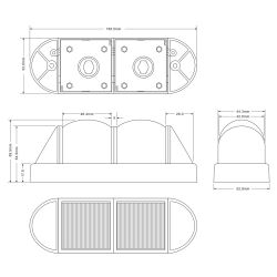 Slot Machine Train Light, Vertical Train Light