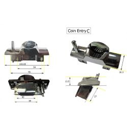 Coin Selector, Coin Entry